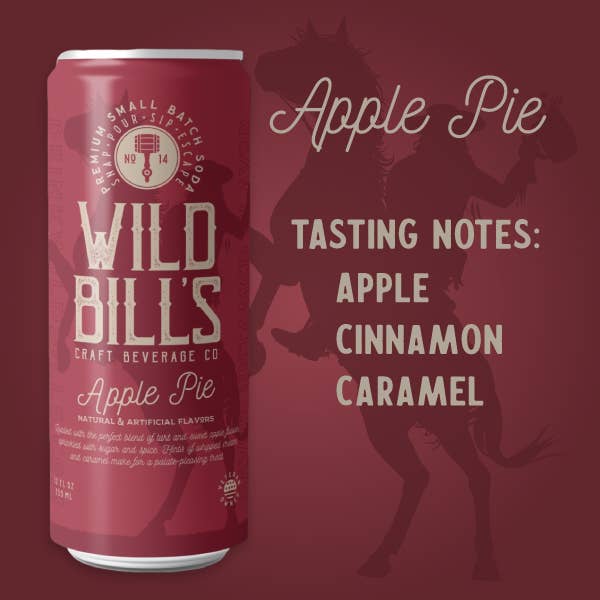 Cane Sugar Craft Soda - Apple Pie