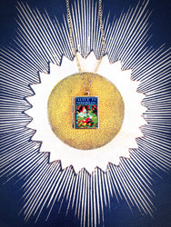 Book Locket - Alice In Wonderland