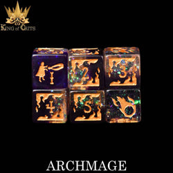 King of Crits Dice Set - Archmage (11-Piece)
