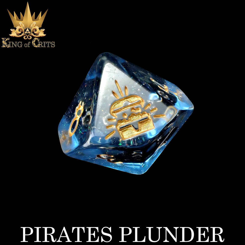 King of Crits Dice Set - Pirates Plunder (11-Piece)