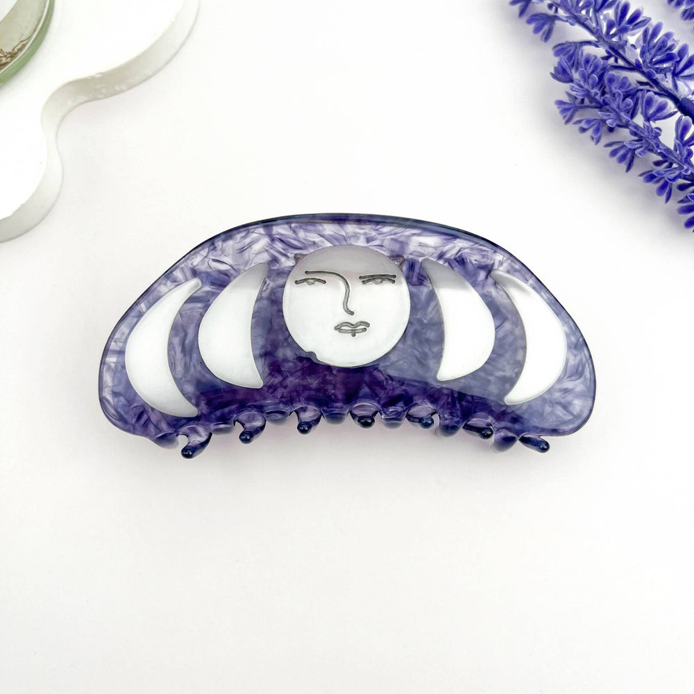 Hair Clip - Moon Goddess