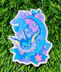 Sticker - Evolution Flowers Water