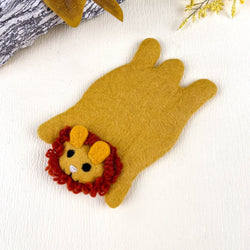 Animal Rug Coaster - Lion