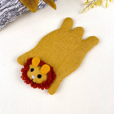 Animal Rug Coaster - Lion