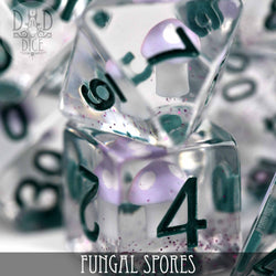 RPG Dice Set - Fungal Spores