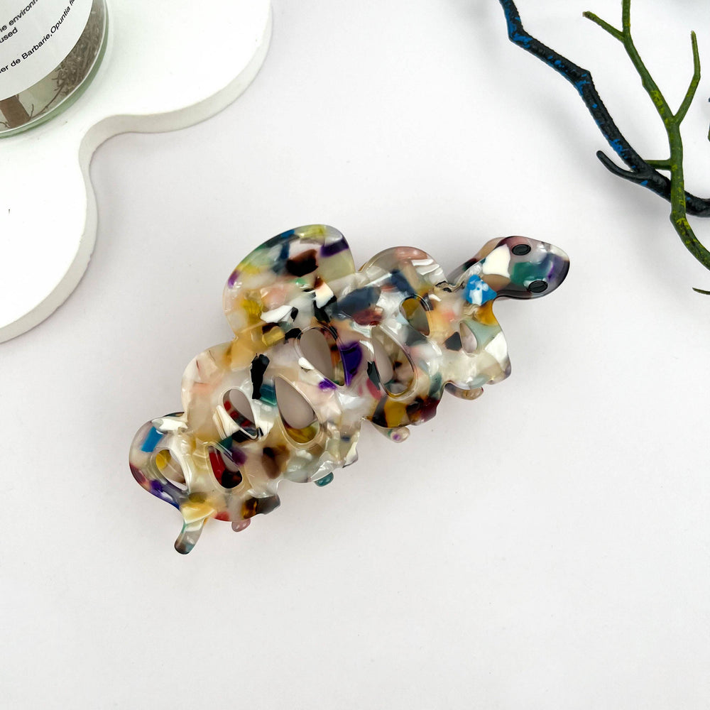 Hair Clip - Green Snake
