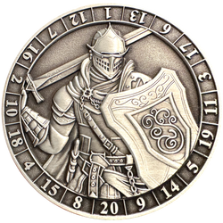 Dice Coin - D20 Paladin