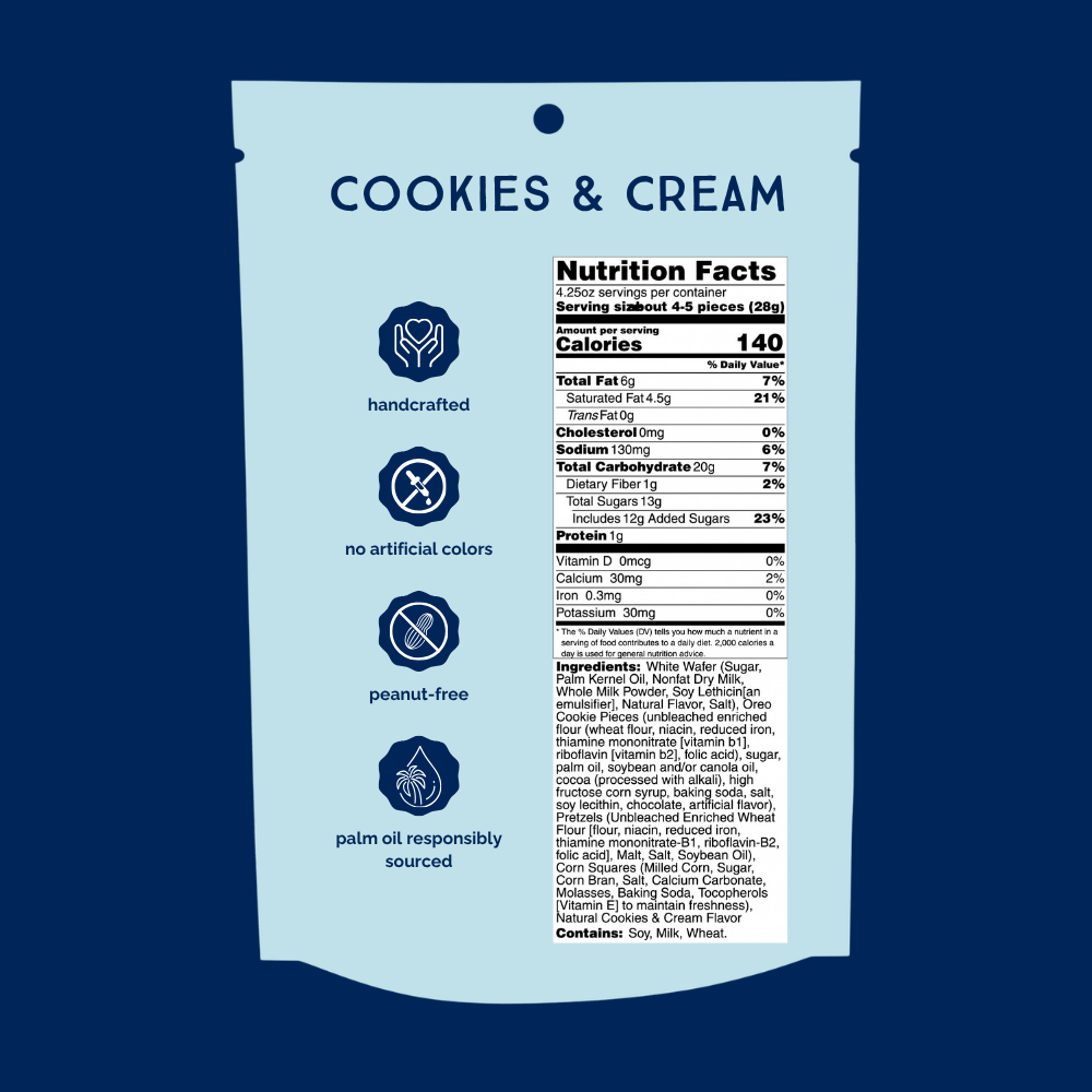 Chunk Nibbles - Cookies & Cream