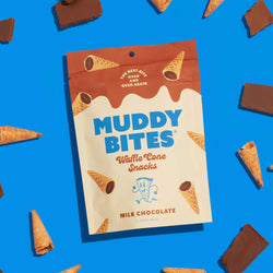 Muddy Bites - Milk Chocolate Waffle Cone Snacks