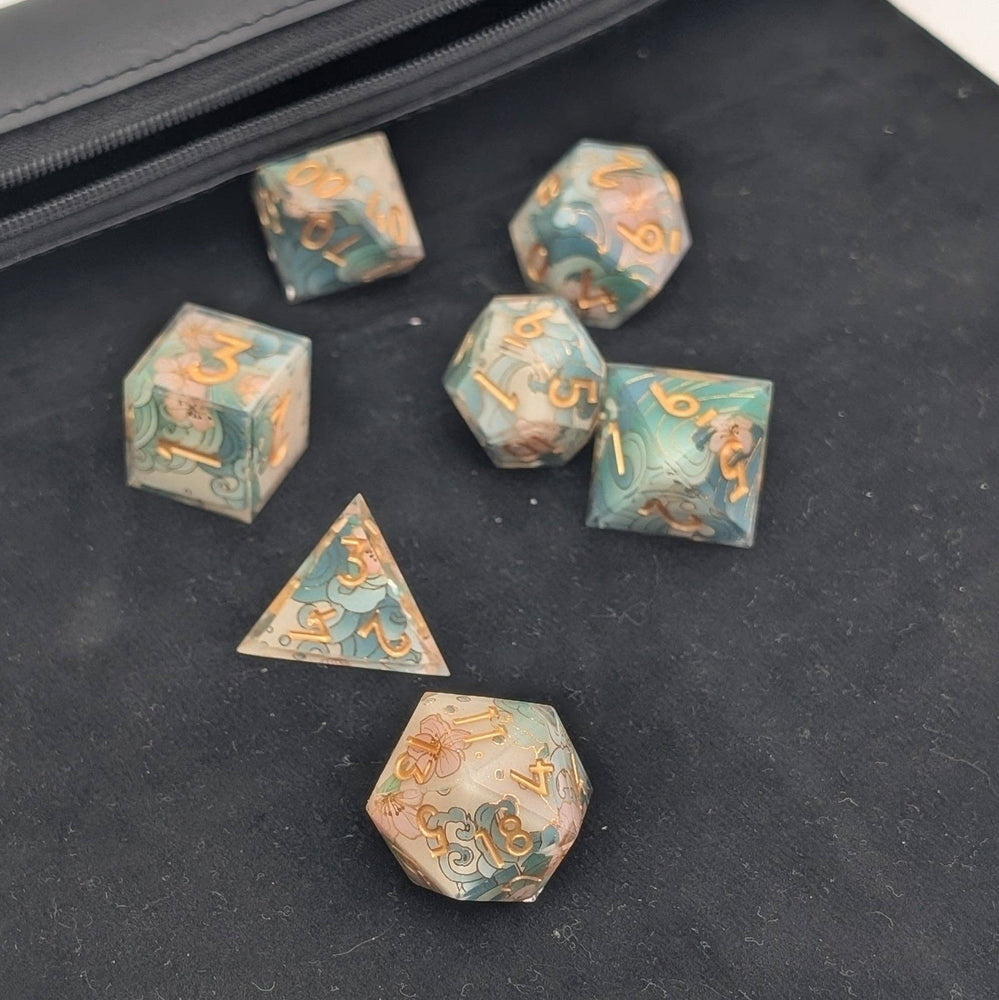 Ebonwood Dice Set - Tidal Focus