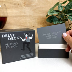 Delve Deck Conversation Cards - Venting Edition