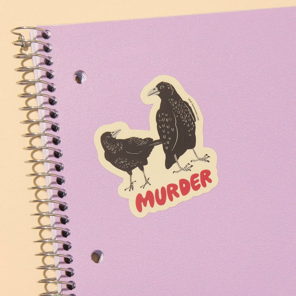 Vinyl Sticker - Murder