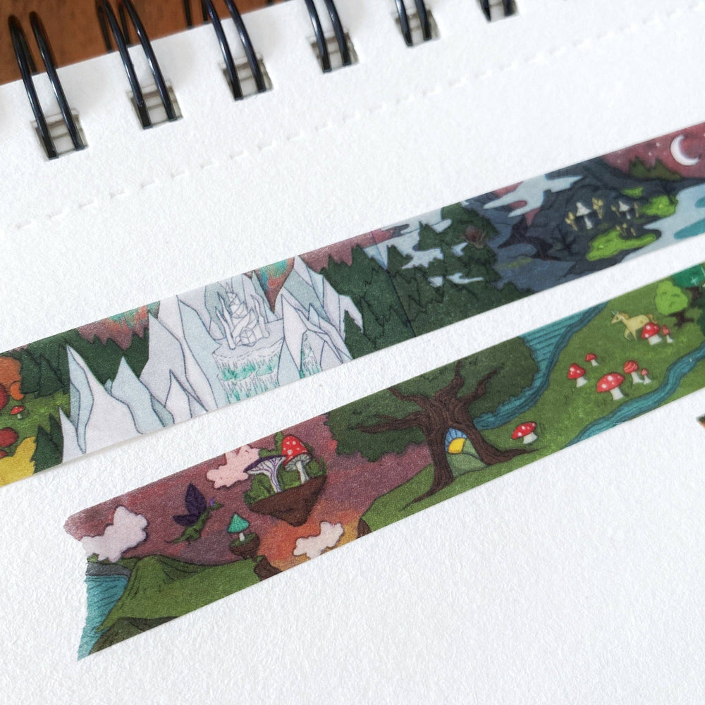 Washi Tape - Feywild Fantasy Map