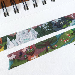 Washi Tape - Feywild Fantasy Map