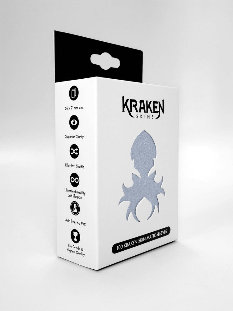 Kraken Skin Sleeves - Slate Gray Matte