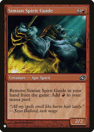 Simian Spirit Guide [The List]
