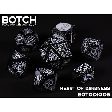 7-Die Set Botch Dice: Heart of Darkness