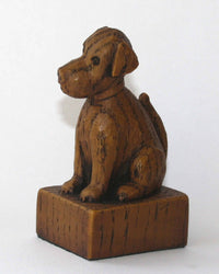 Reproduction Medieval Carving - Church Verger's Little Dog