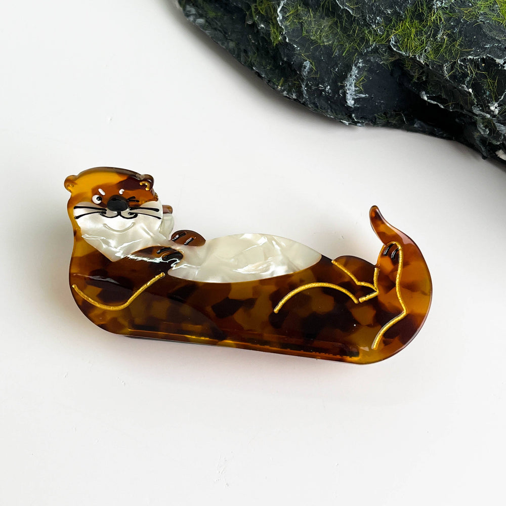 Hair Clip - Otter