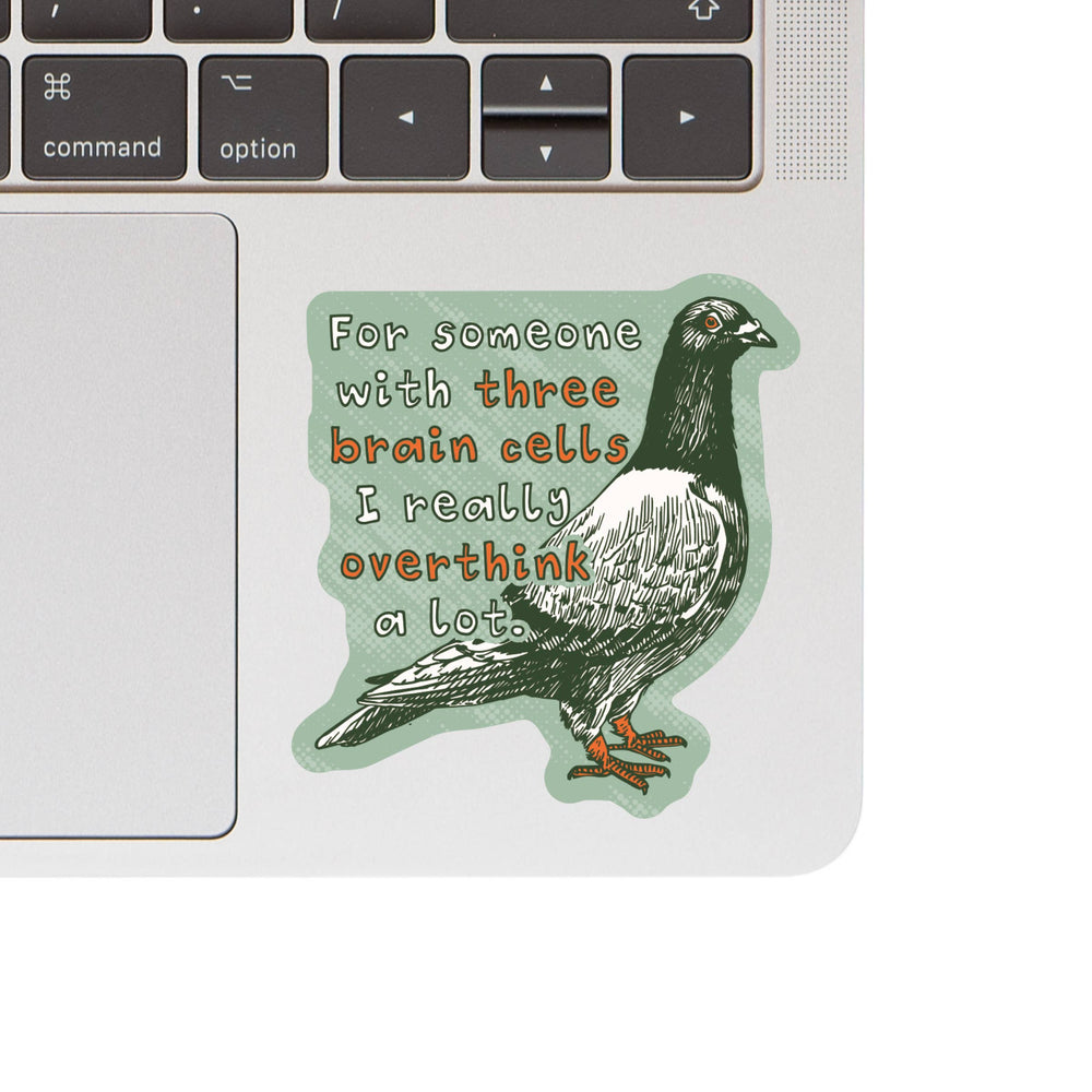 Sticker - Overthinking Pigeon