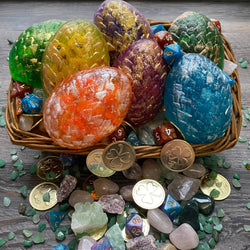 Dragon Egg Dice Soap - Orange