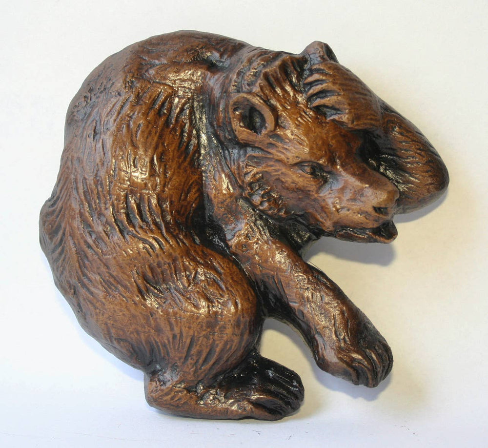 Reproduction Medieval Carving - Bear with a Sore Head