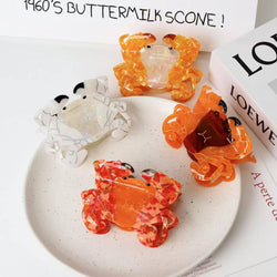 Hair Clip - Cute Crab