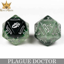 King of Crits Dice Set - Plague Doctor (11-Piece)