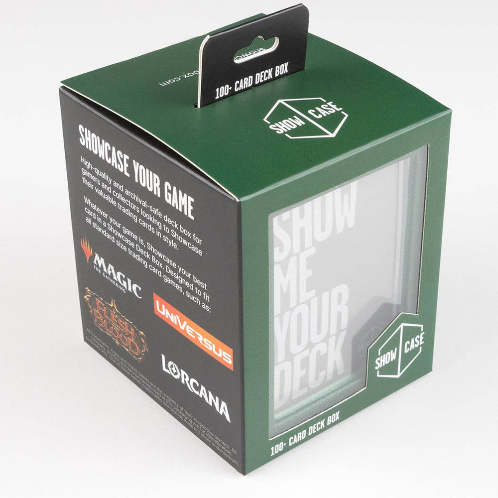 Showcase 100+ Deck Box - Green