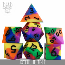 Silicone Dice Set - Joyful Jumble