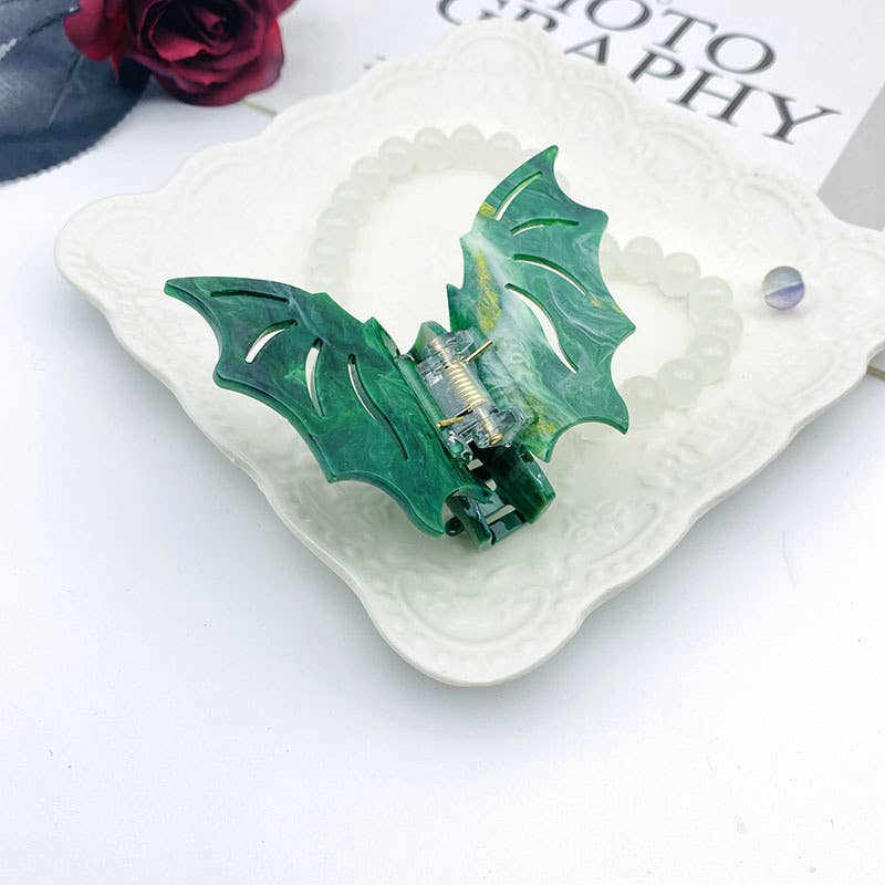 Hair Clip - Colorful Bat