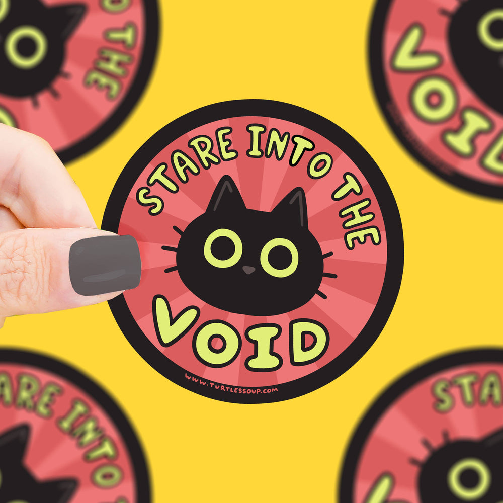 Vinyl Sticker - Stare Into the Void