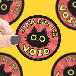 Vinyl Sticker - Stare Into the Void