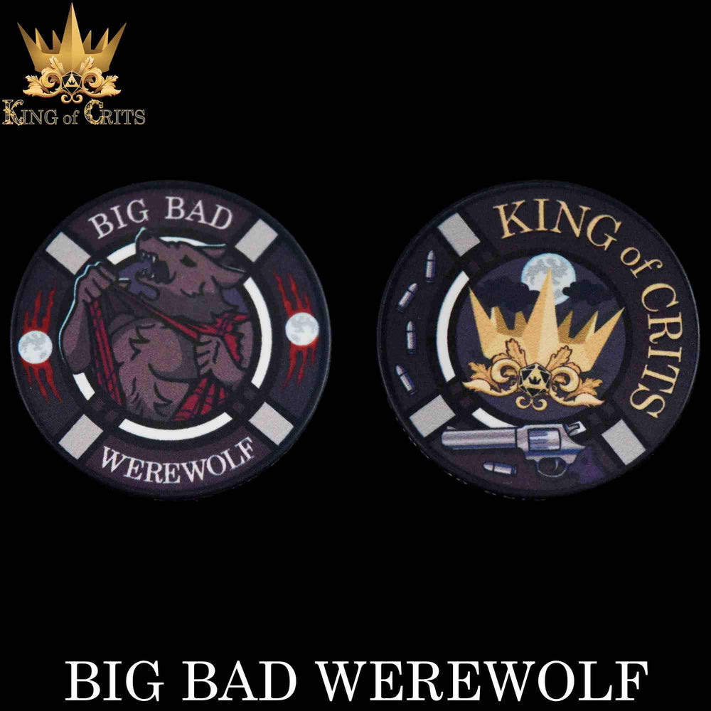 King of Crits Dice Set - Big Bad Werewolf (11-Piece)