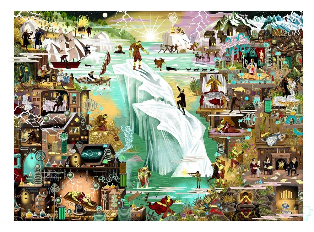 Puzzle - The World of Frankenstein