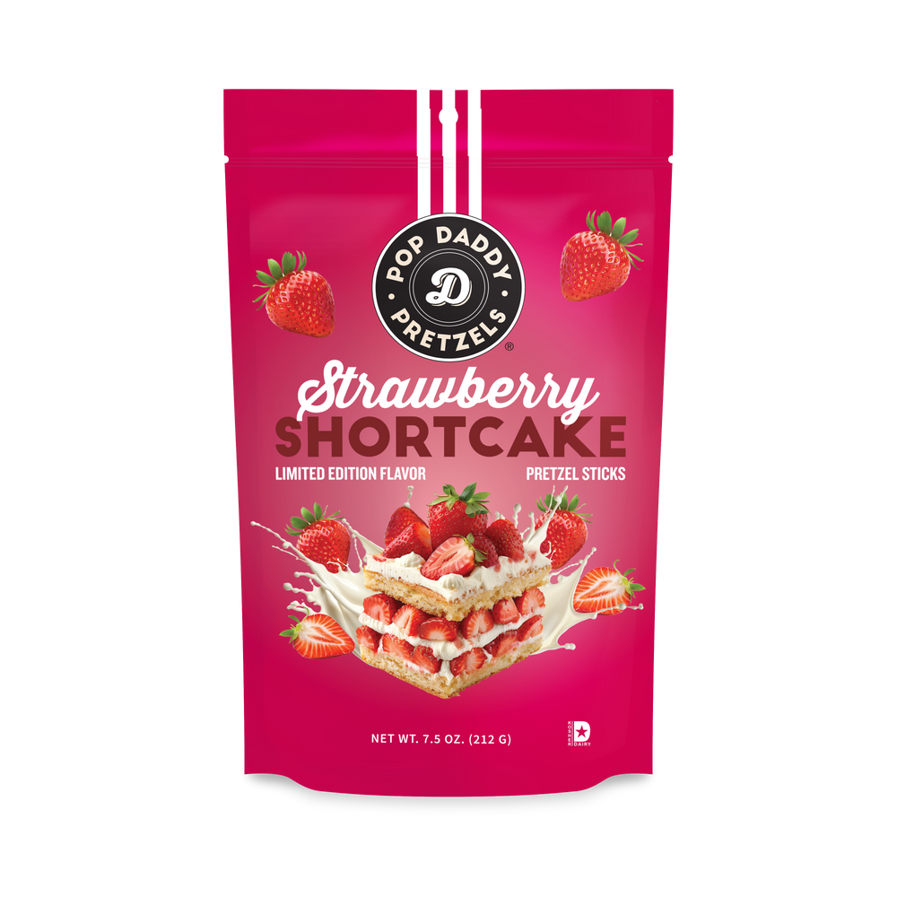 Seasoned Pretzels - Strawberry Shortcake