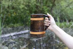 Wooden Tankard