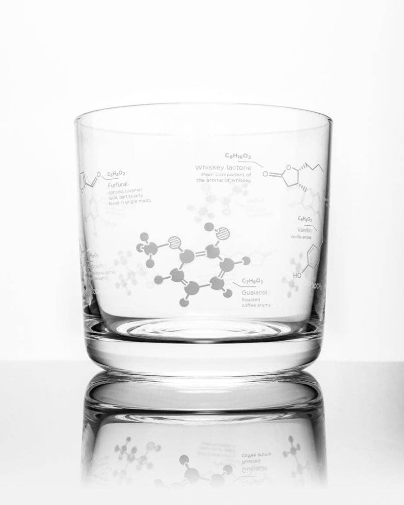 Drinking Glass - Chemistry of Whiskey (Case of 4)