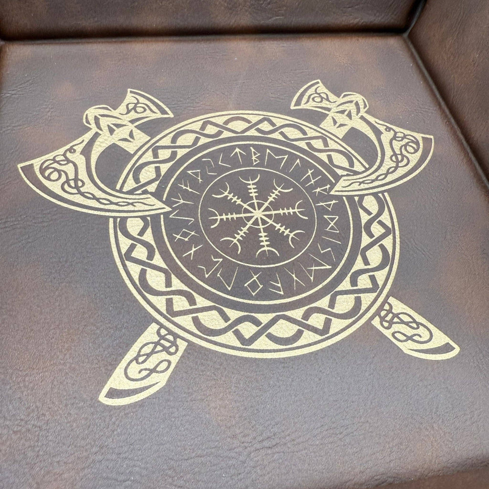 Vegan Leather Dice Tray - Gilded Valor