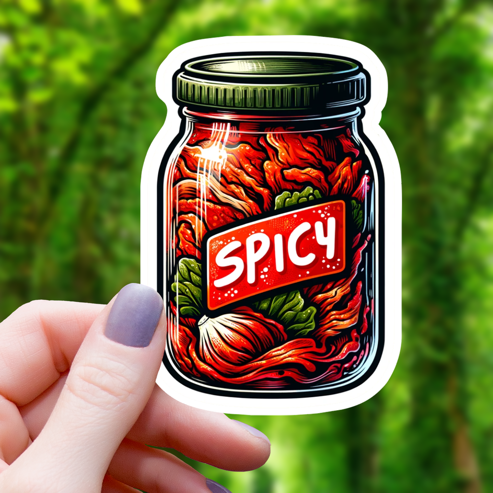 Vinyl Sticker - Spicy Kimchi