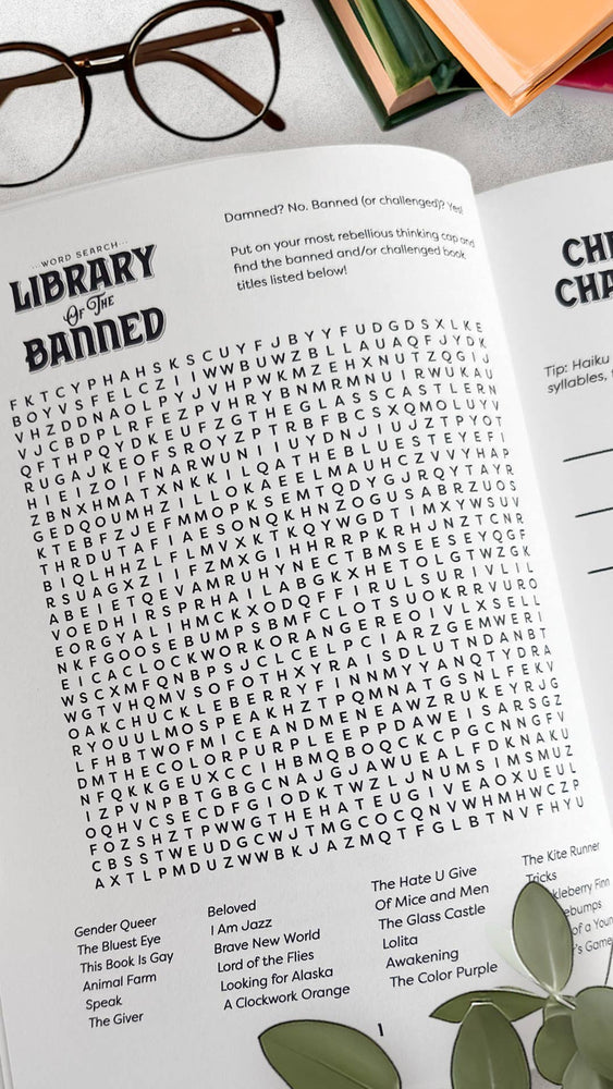 Once Upon a Time: A Literary Activity Book for Adults