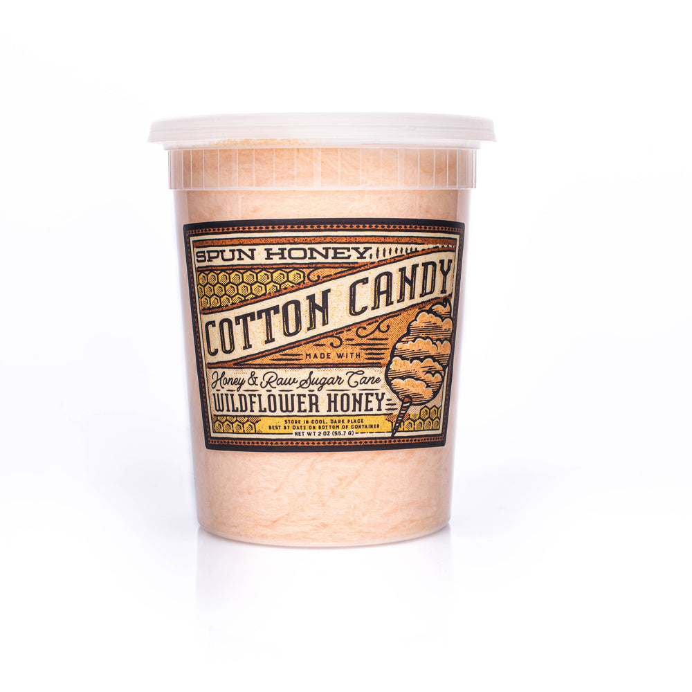 Spun Honey Cotton Candy - Wildflower Honey