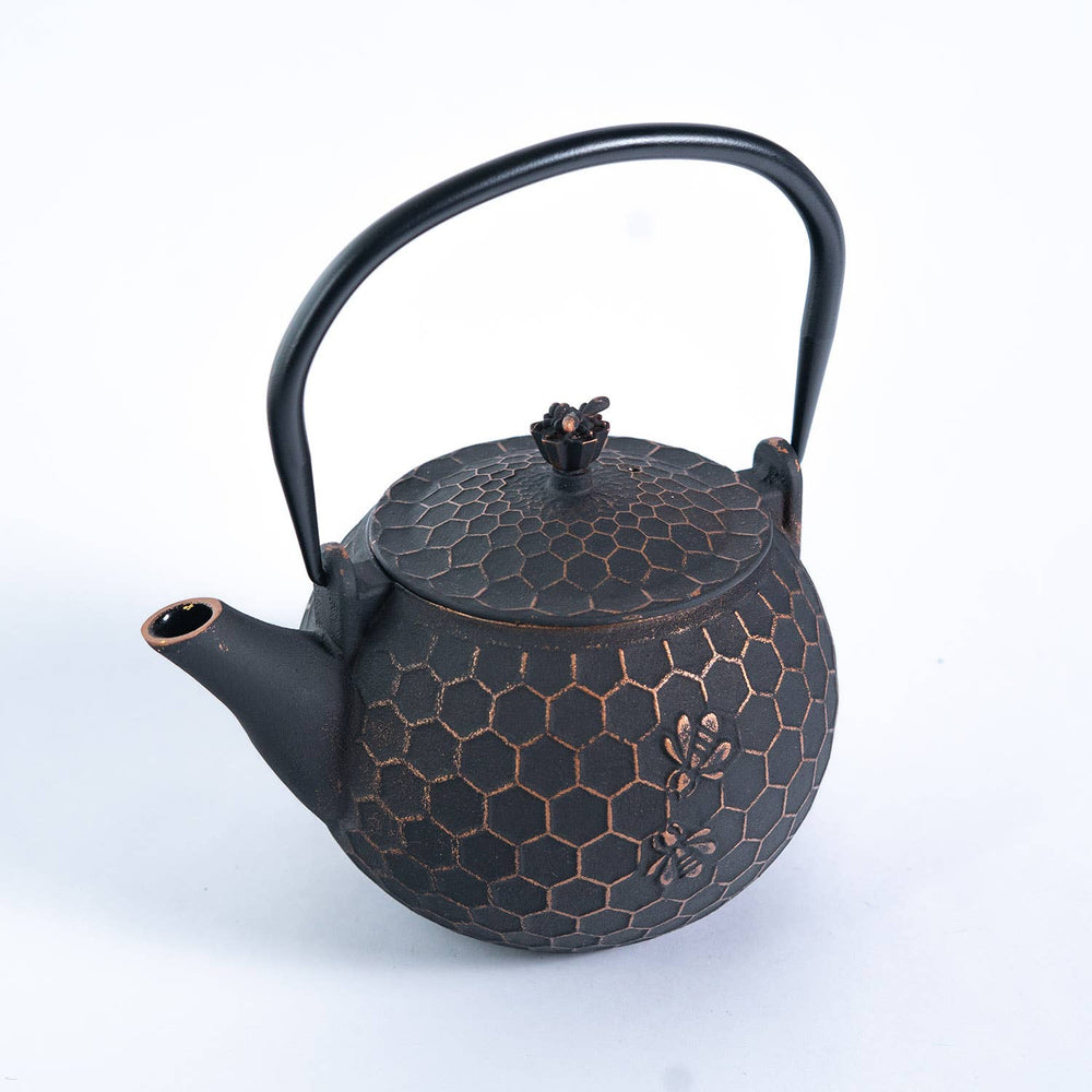 Tea Kettle - Bronze Honeycomb