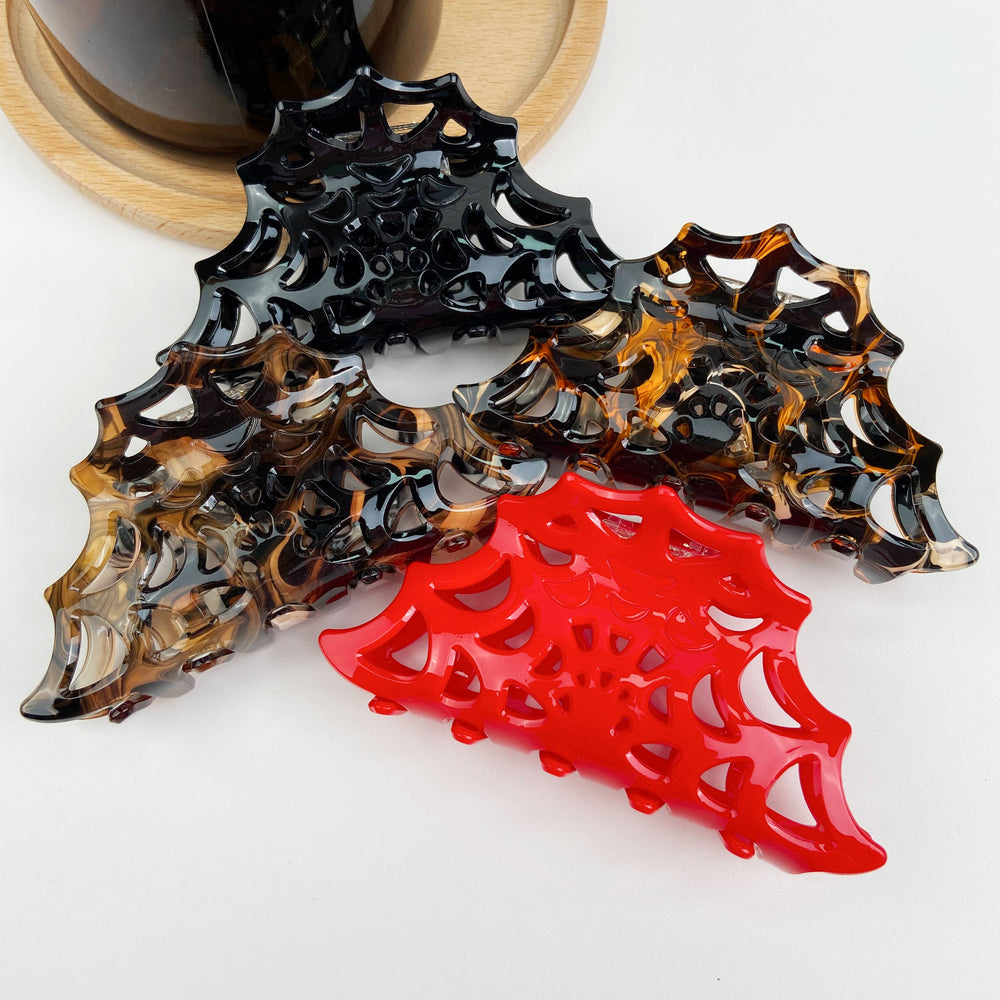Hair Clip - Spider Web