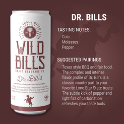 Cane Sugar Craft Soda - Dr. Bill's