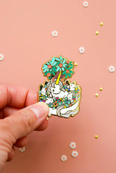 Enamel Pin - Bonsai Garden - Unicorn