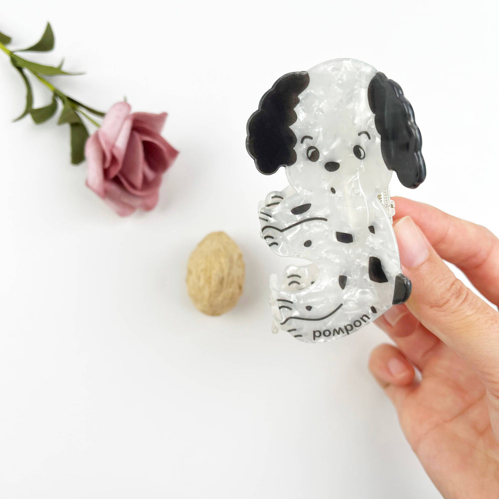 Hair Clip - Spotted Puppy