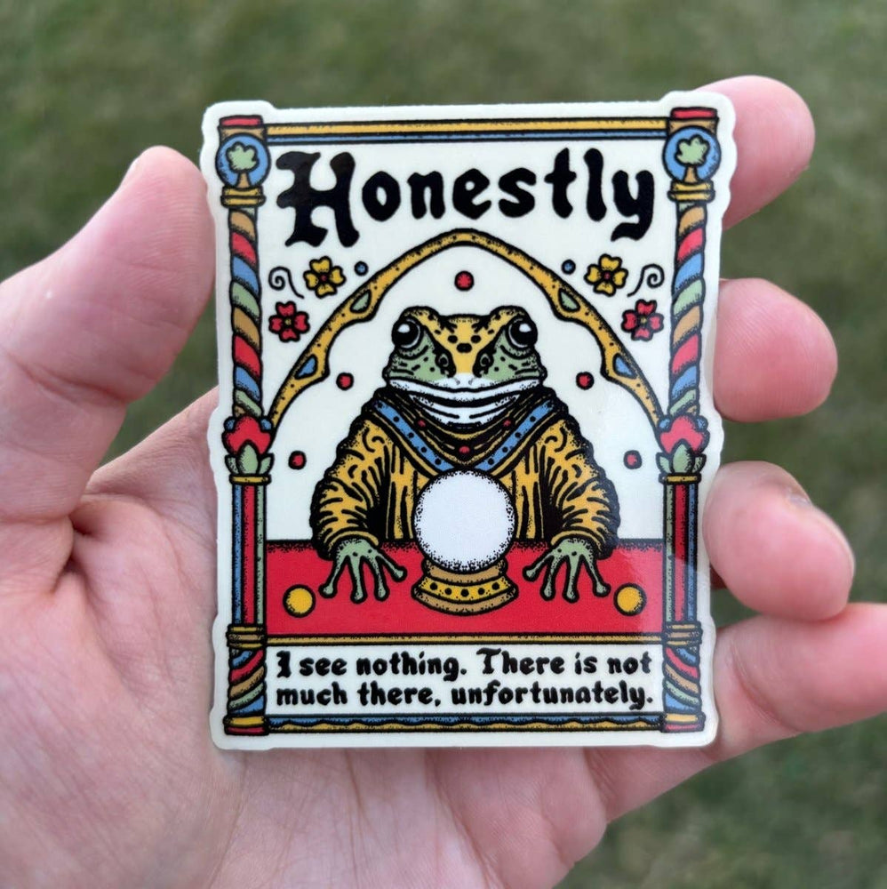 Vinyl Sticker - I See Nothing