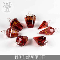 King of Crits Dice Set - Elixir of Vitality