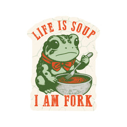 Vinyl Sticker -  I Am Fork